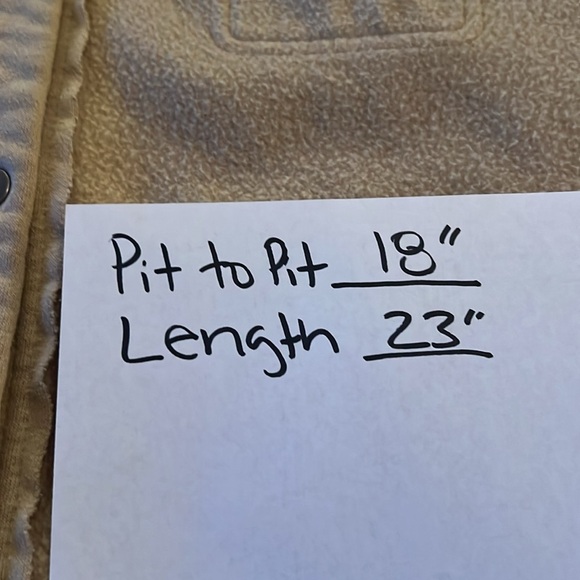 Fornia shacket girls size 12 chore coat warm jacket neutral 100% recycled poly - Picture 7 of 7